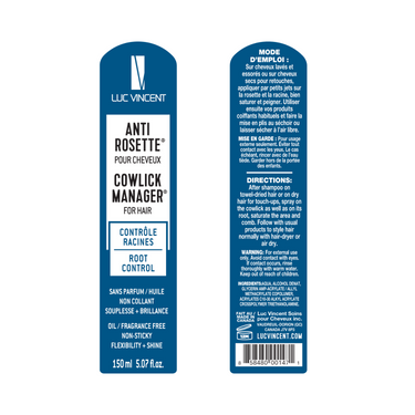 COWLICK MANAGER to STYLE your STUBBORN HAIR strands